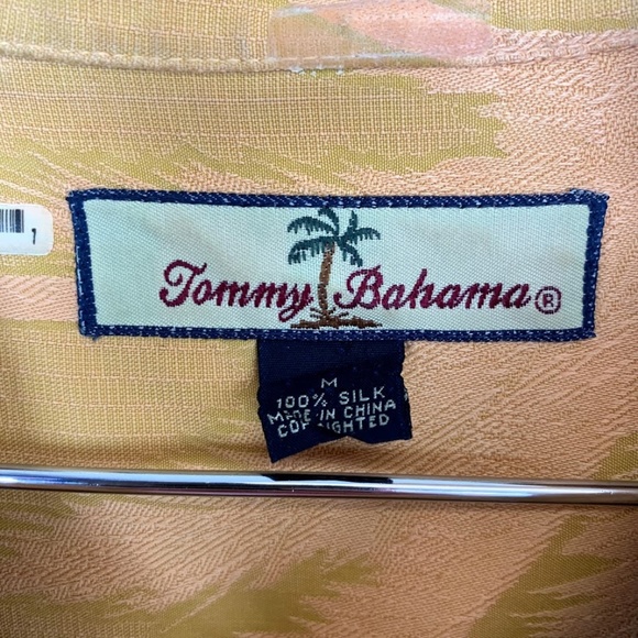 Tommy Bahama Hawaiian Floral Shirt - Picture 7 of 8